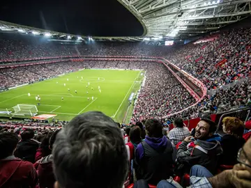 El nuevo San Mamés, durante un Athletic - Real Madrid El nuevo San Mamés, durante un Athletic - Real Madrid