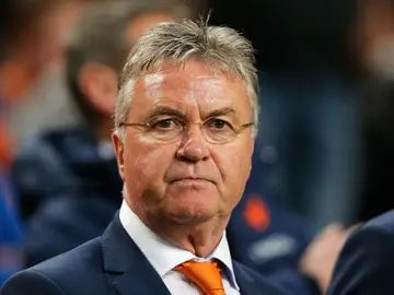 El holandés Guus Hiddink El holandés Guus Hiddink