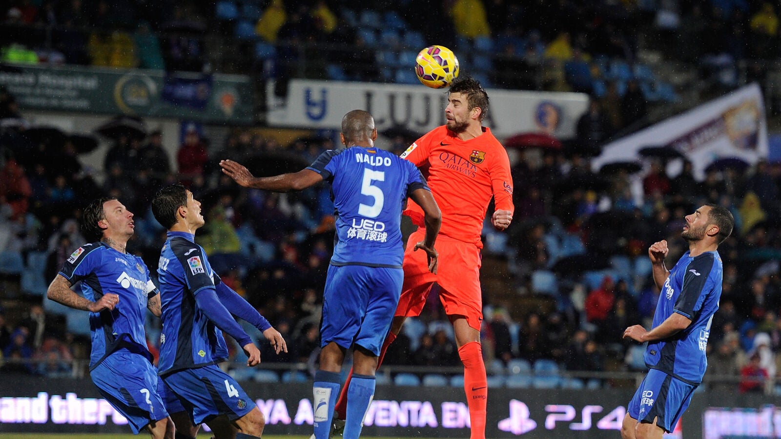 Alineaciones oficiales de Getafe y Barcelona en el partido de Liga Santander 