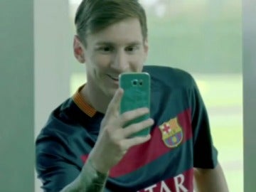 Messi, en un anuncio