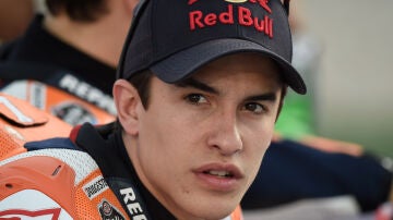 Marc Márquez, pensativo