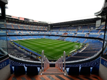 Imagen del estadio Santiago Bernabéu