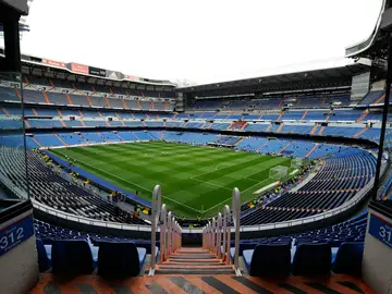 Imagen del estadio Santiago Bernabéu Imagen del estadio Santiago Bernabéu