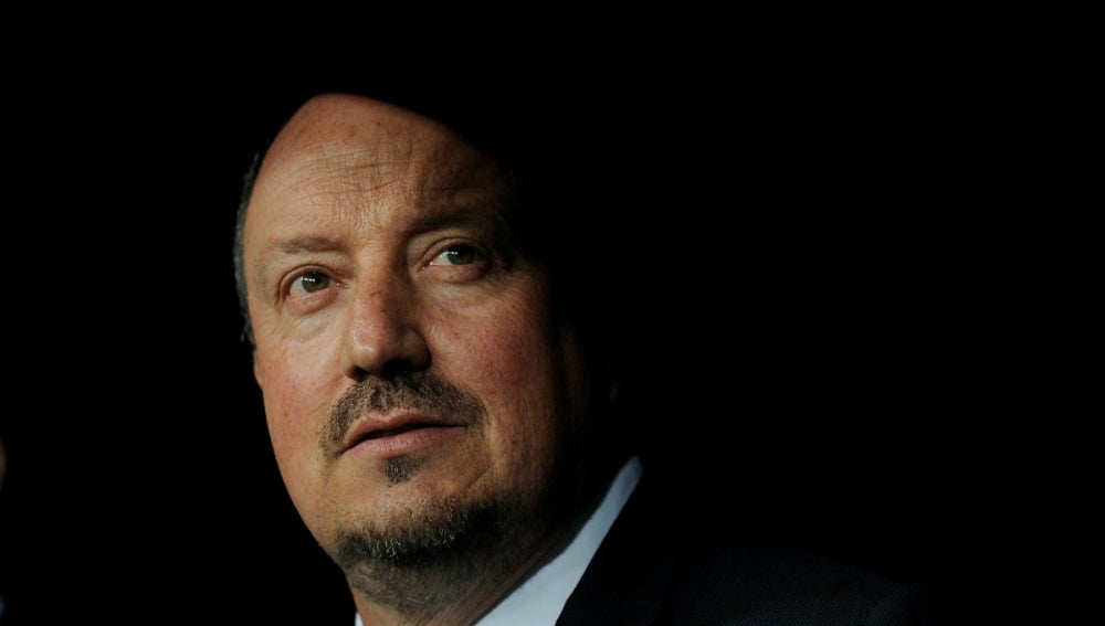 Rafa Benítez, durante el partido