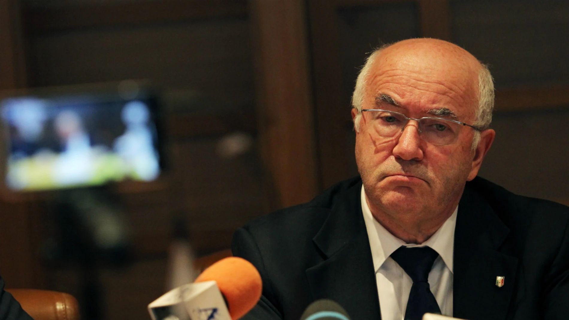 Carlo Tavecchio, presidente del Federcalcio Carlo Tavecchio, presidente del Federcalcio