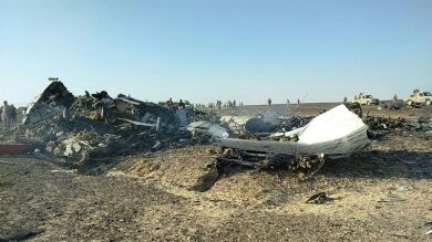 La bomba del Airbus ruso siniestrado en el Sinaí fue colocada debajo de un asiento