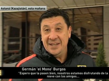 "El Mono", en Astana "El Mono", en Astana