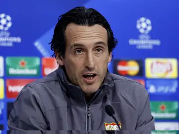 Unai Emery, en rueda de prensa Unai Emery, en rueda de prensa