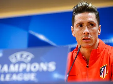 Torres en la rueda de prensa oficial Torres en la rueda de prensa oficial