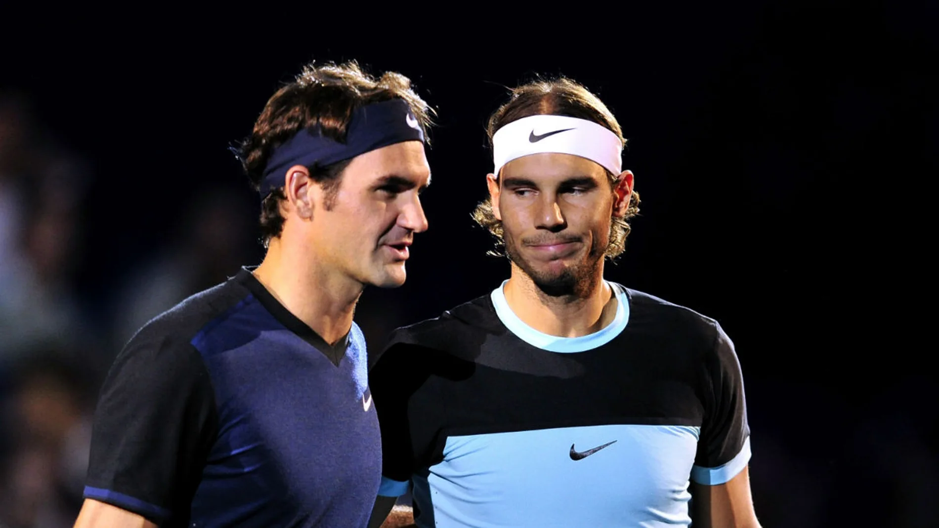 Federer y Nadal, en la final de Basilea Federer y Nadal, en la final de Basilea