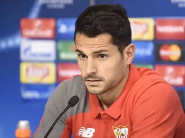 Vitolo en rueda de prensa Vitolo en rueda de prensa
