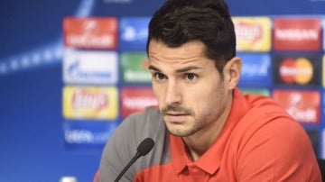 Vitolo en rueda de prensa