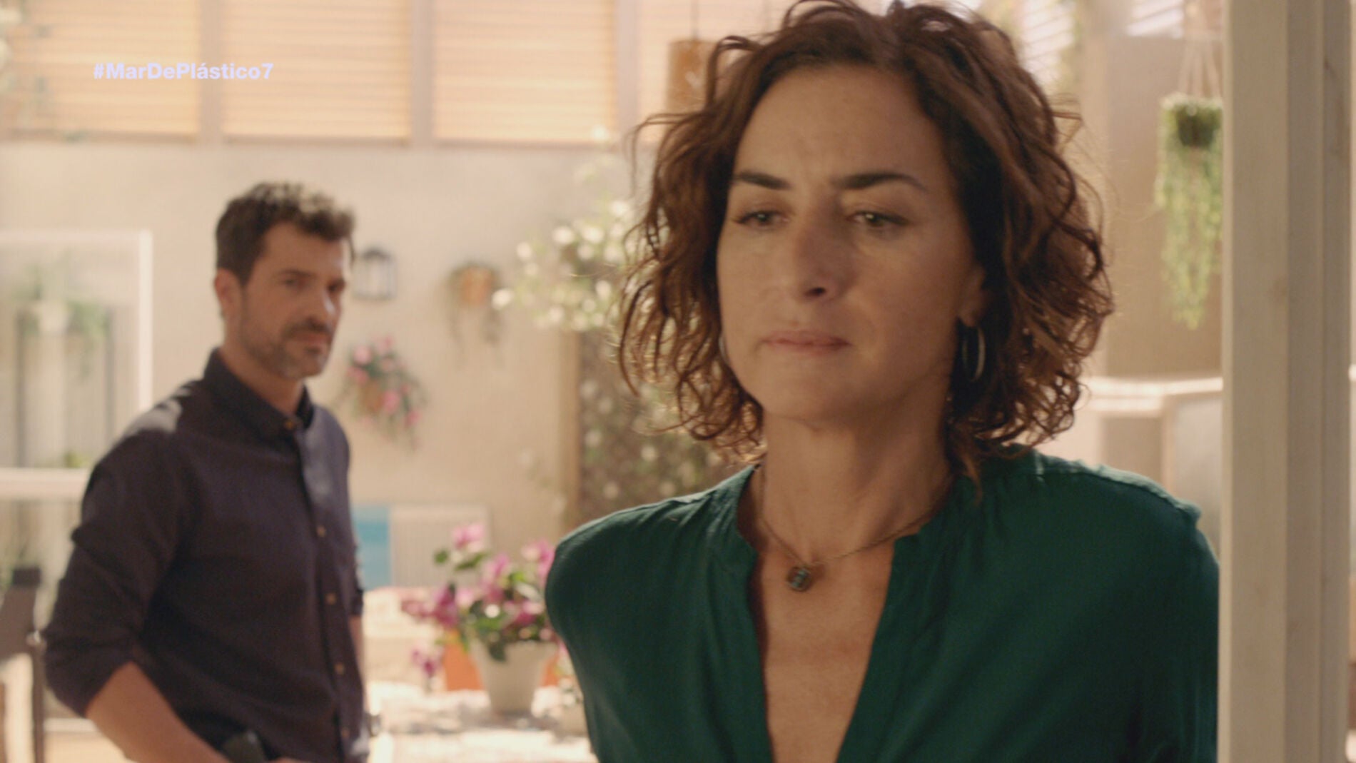 Marta y H&eacute;ctor discuten