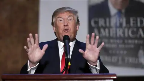 Donald Trump en la presentación de su libro Donald Trump en la presentación de su libro