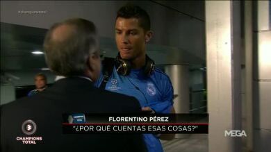 ¿Qué se dijeron Cristiano y Florentino?