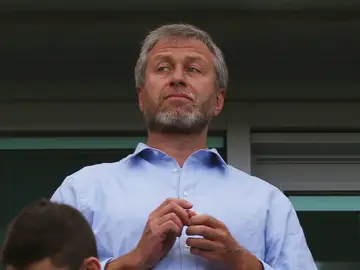 Roman Abramovich, durante un partido del Chelsea Roman Abramovich, durante un partido del Chelsea