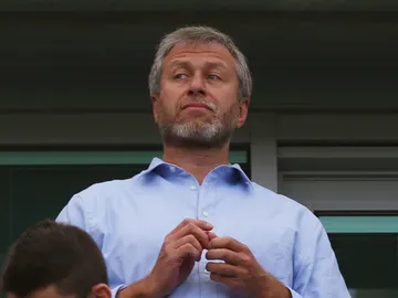 Roman Abramovich, durante un partido del Chelsea Roman Abramovich, durante un partido del Chelsea