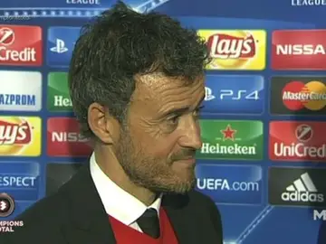 Luis Enrique atiende a Champions Total Luis Enrique atiende a Champions Total