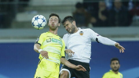 Barrag&aacute;n frente al Gante