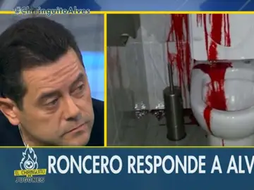 Tomás Roncero responde a Dani Alves en 'El Chiringuito de Jugones'. Tomás Roncero responde a Dani Alves en 'El Chiringuito de Jugones'.