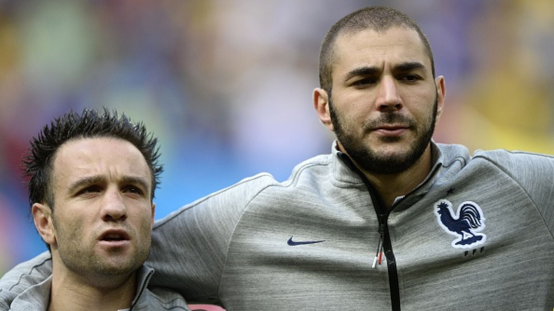 Valbuena y Benzema