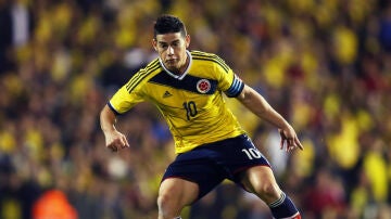 James, con Colombia