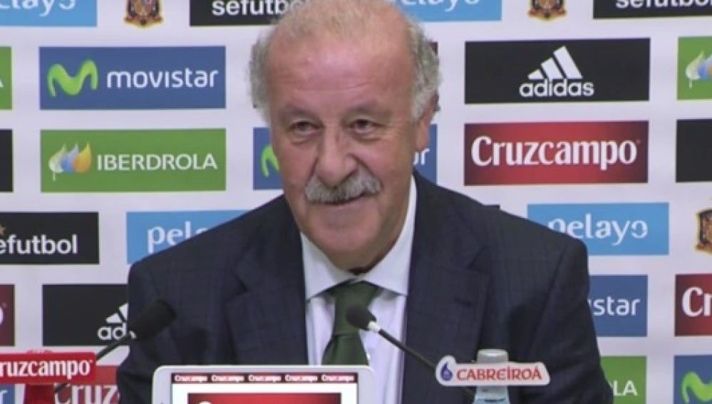 Del Bosque ofrece la convocatoria para los duelos ante Inglaterra y Bélgica