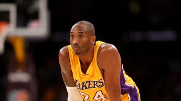 Kobe Bryant, durante un partido con los Lakers