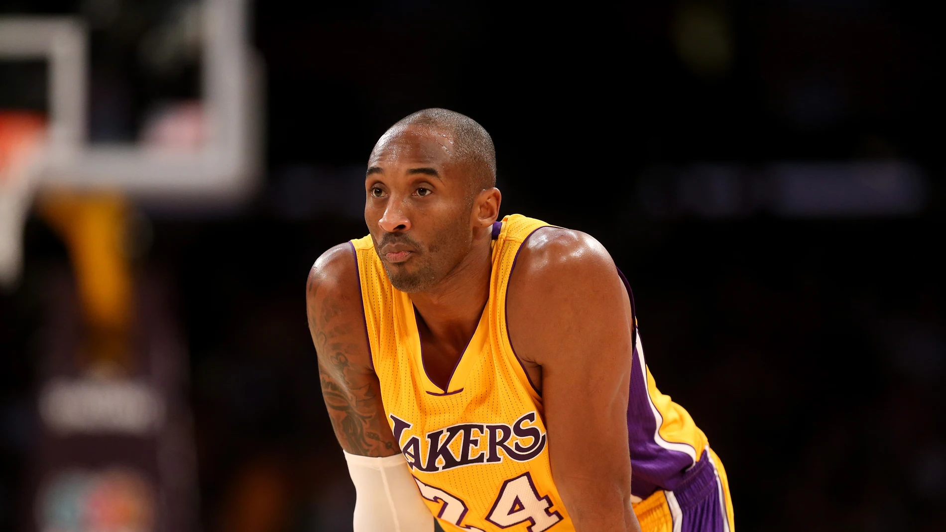 Kobe Bryant, durante un partido con los Lakers Kobe Bryant, durante un partido con los Lakers