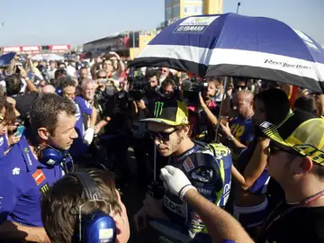 Rossi, en Cheste Rossi, en Cheste