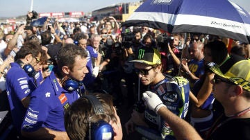 Rossi, en Cheste