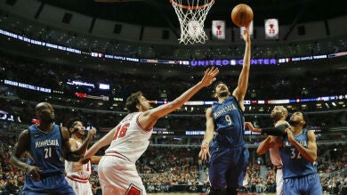 Ricky Rubio lidera a los Wolves ante los Bulls; Ibaka y Marc pierden