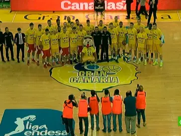 El Herbalife Gran Canaria muestra su apoyo a Kyle Kuric El Herbalife Gran Canaria muestra su apoyo a Kyle Kuric