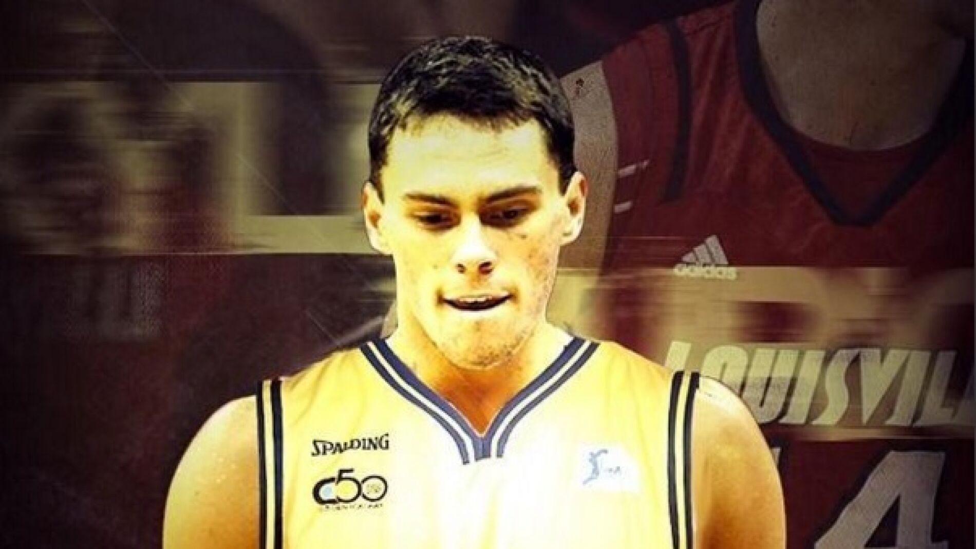 Kyle Kuric, con el uniforme del Gran Canaria