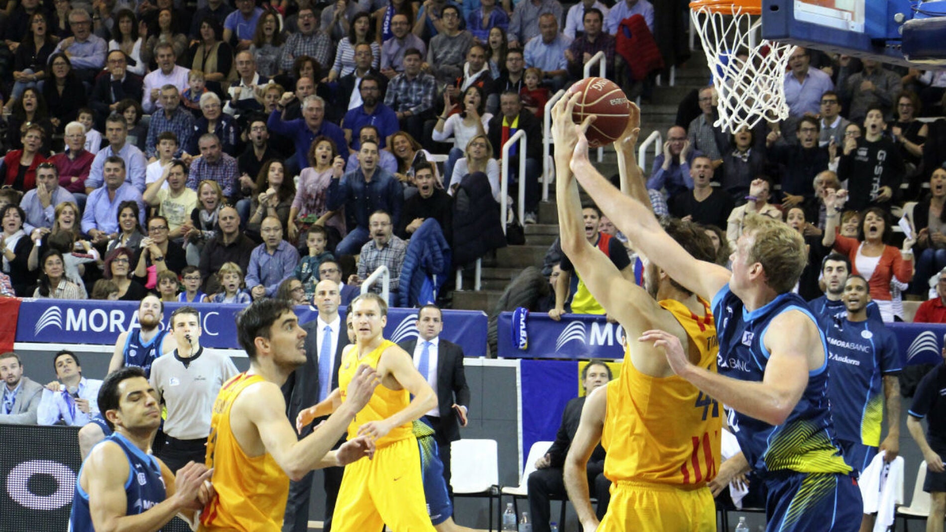 Ante Tomic captura un rebote
