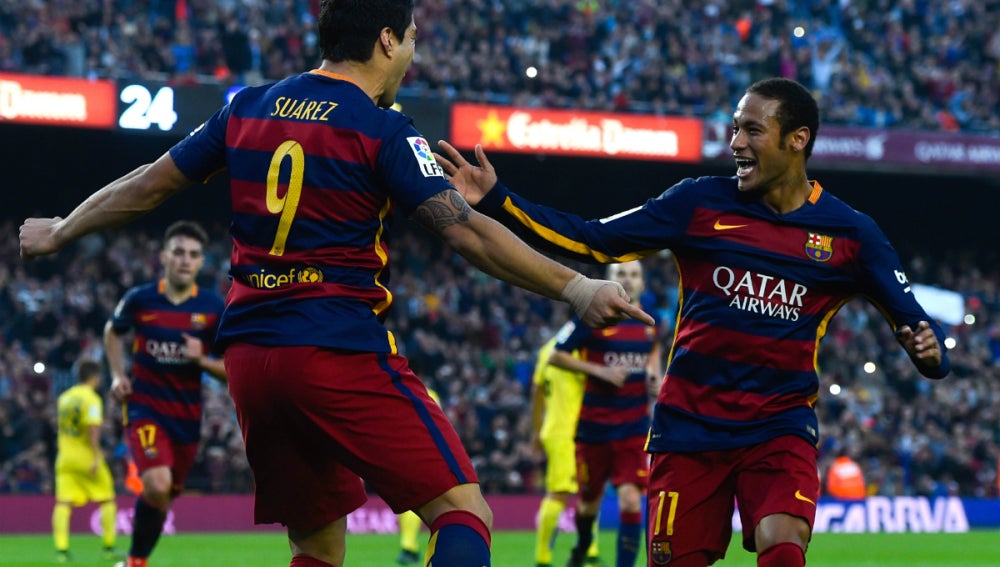 Neymar-Suárez delantera letal