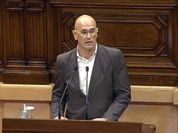 Raül Romeva en el Parlament