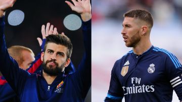 Piqué y Sergio Ramos