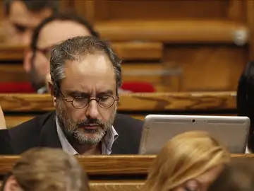 El diputado de la CUP, Antonio Baño El diputado de la CUP, Antonio Baño