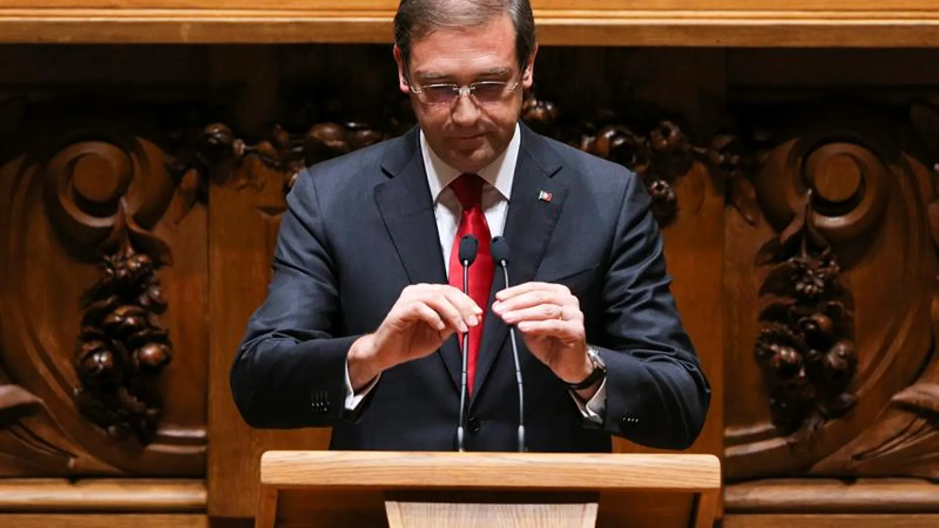 El primer ministro de Portugal, Pedro Passos Coelho El primer ministro de Portugal, Pedro Passos Coelho