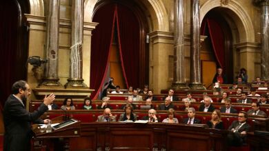 El Parlament alega al Constitucional que la resolución independentista solo expone 