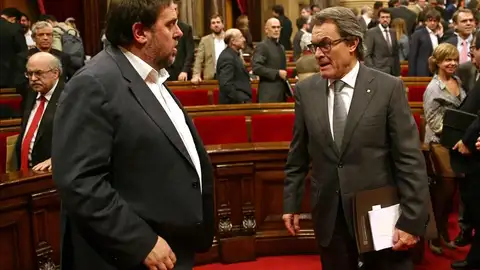 Artur Mas y Oriol Junqueras Artur Mas y Oriol Junqueras