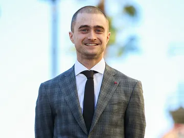 Daniel Radcliffe, muy sonriente Daniel Radcliffe, muy sonriente