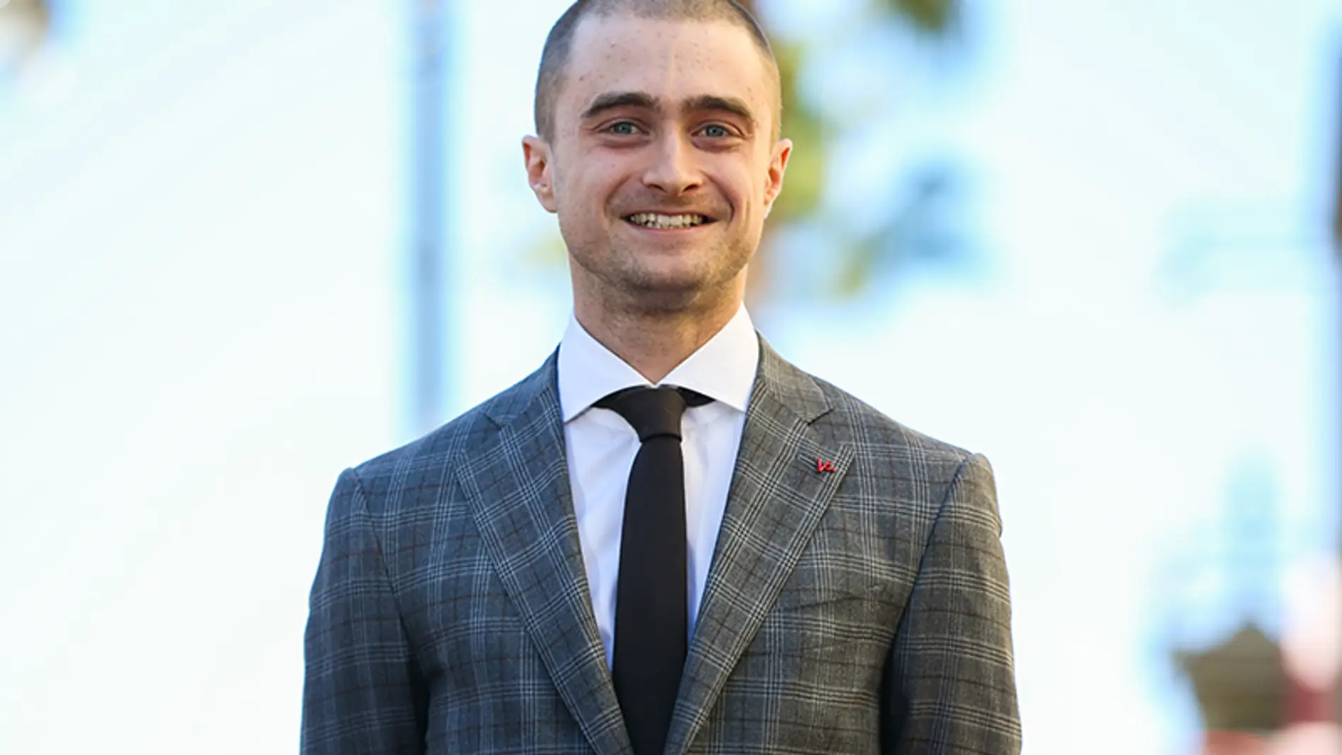 Daniel Radcliffe, muy sonriente
