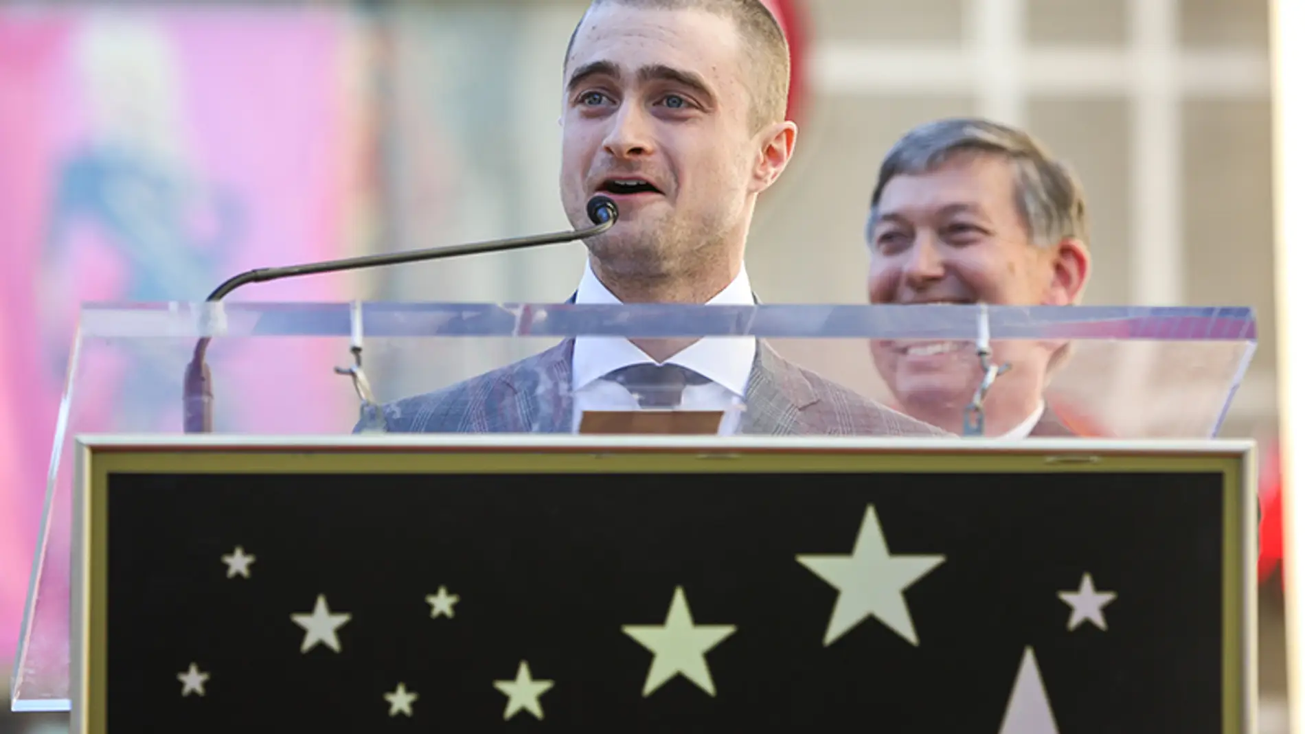 Daniel Radcliffe en su discurso al recibir la estrella