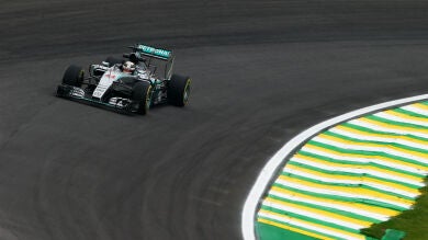 Sin rival para Mercedes en los Libres 3 de Brasil con Hamilton primero y Rosberg segundo