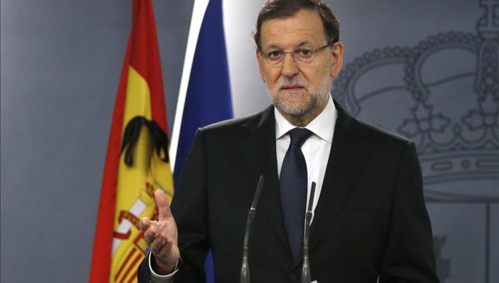 Mariano Rajoy, comparece ante los medios