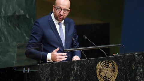 El primer ministro belga, Charles Michel