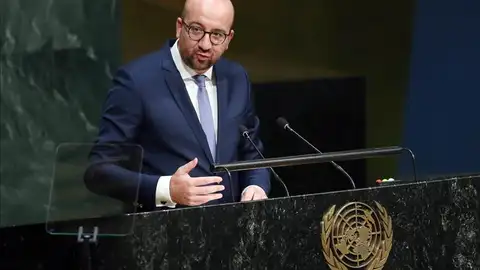 El primer ministro belga, Charles Michel El primer ministro belga, Charles Michel
