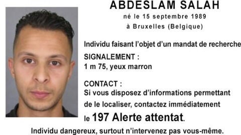 Terrorista buscado en Par&iacute;s